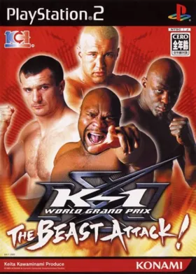 K-1 World Grand Prix - The Beast Attack! (Japan) box cover front